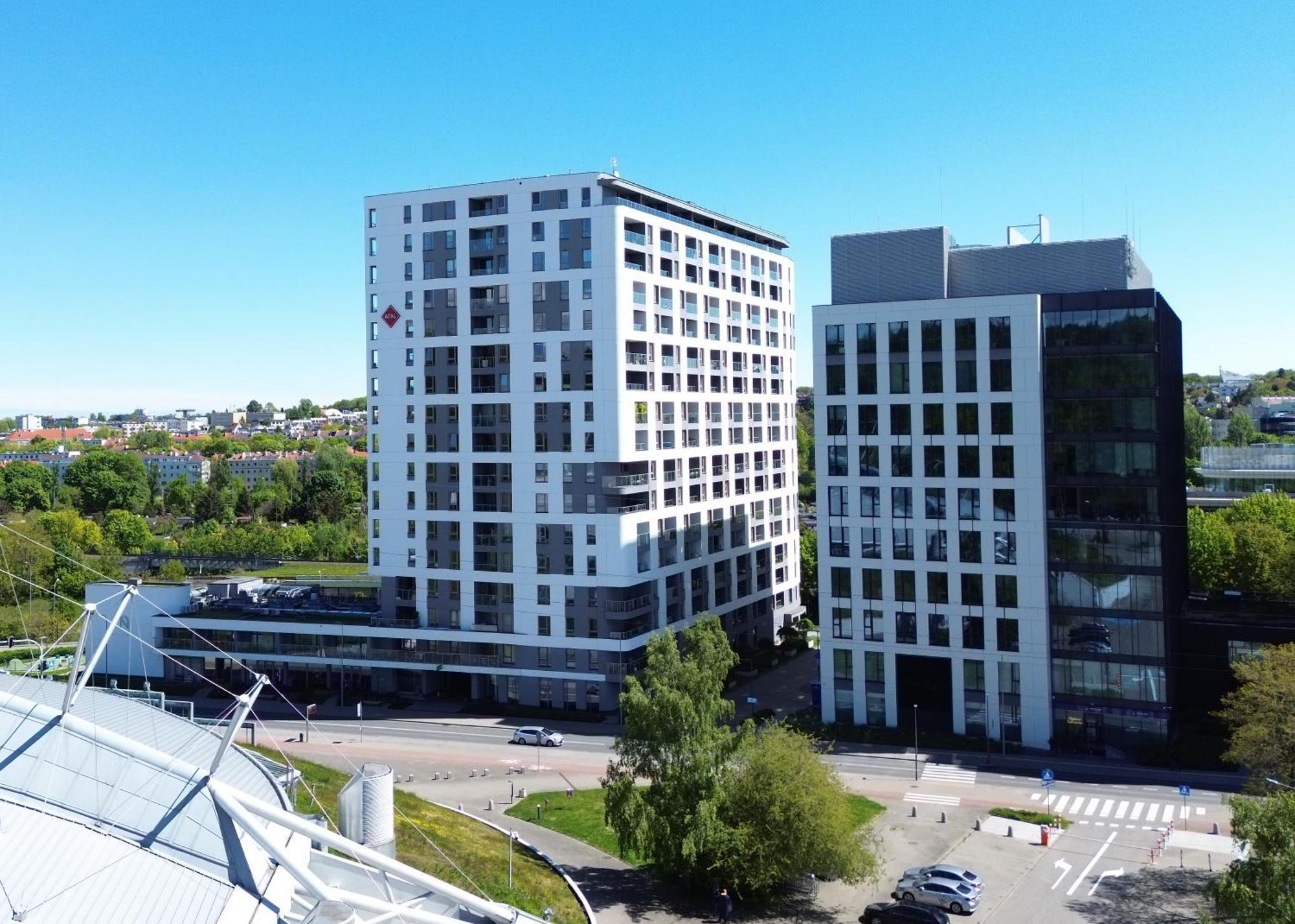 Apartment Efaga Modern Tower Gdynia With Private Parking Space 外观 照片